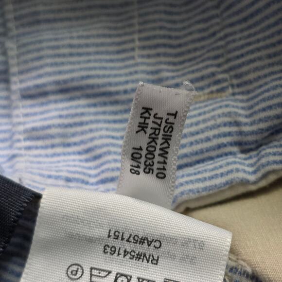 Tommy Hilfiger Pants Women’s Size 10 Khaki Chino Cotton-Blend - Picture 8 of 8